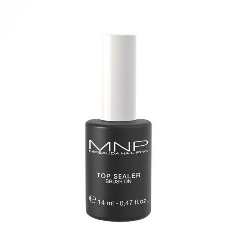 Mesauda MNP Top Sealer Brush On 14ml - Top coat Gel mit Dispersion