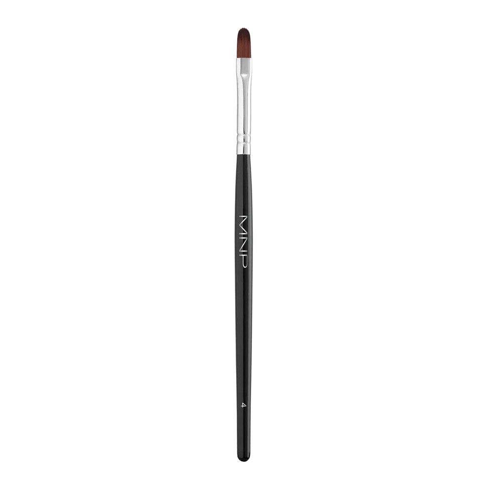 Mesauda MNP Oval Gel Pinsel Nr. 4 - Pinsel mit runder Spitze