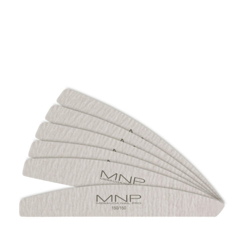 Mesauda MNP Lima Arco Zebra Anima Verde 150/150 6 pz - Feile mit mittelgrober Körnung