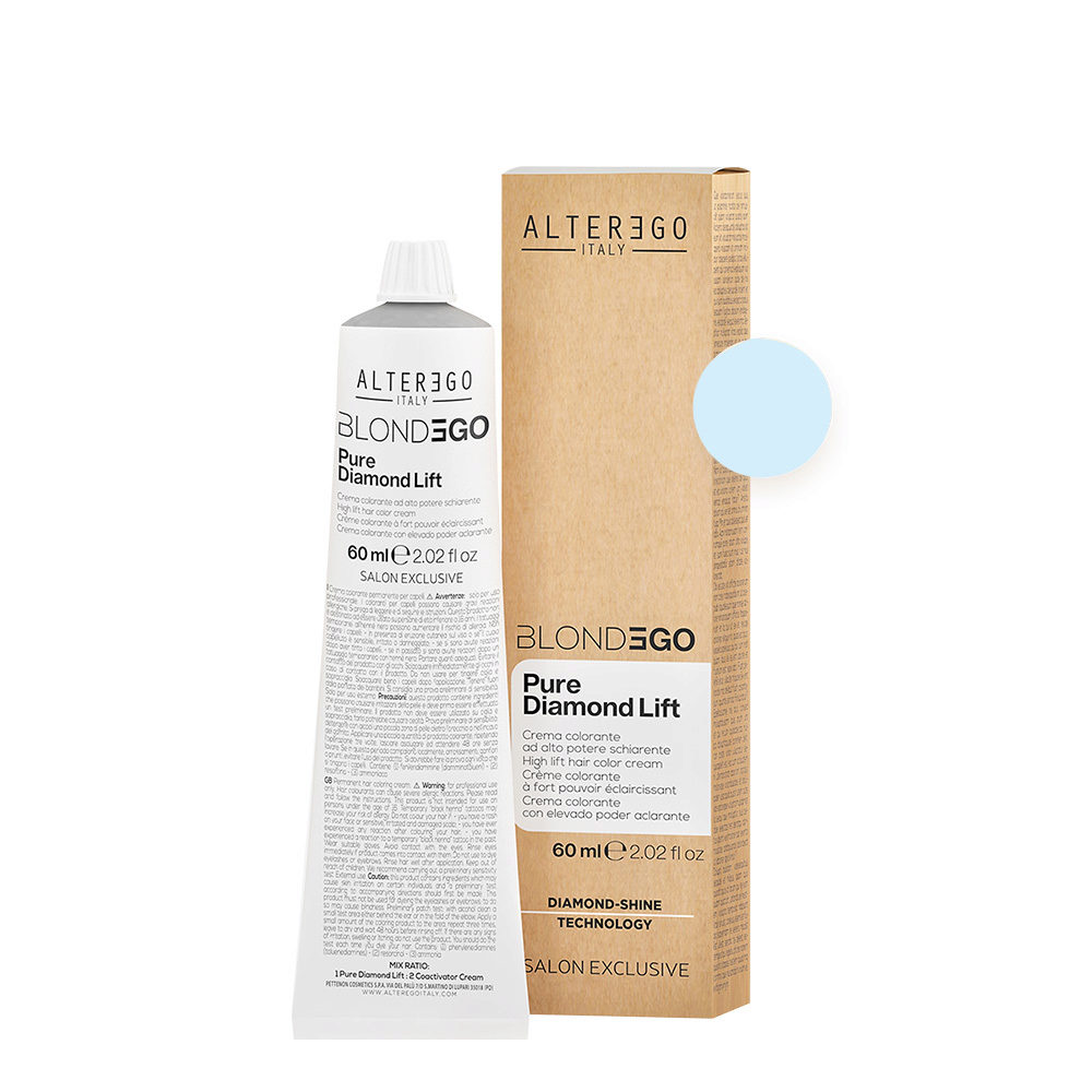 Alterego Blondego Pure Diamond Lift 60ml - Aufhellende Haarfarbe Perle Asche