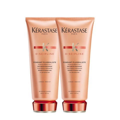 Kerastase Discipline Fondant Fluidealiste Conditioner 200ml X2