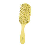 Petalosa Biologisch abbaubare Entwirrungsbürste - gelbe Farbe