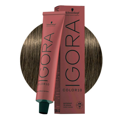 Schwarzkopf Igora Color10 7-1 Mittelblond Cendrè 60 ml – dauerhafte Färbung in 10 Minuten