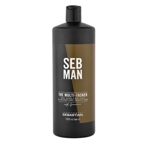 Sebastian Man The Multitasker Hair Beard & Body Wash 1000ml