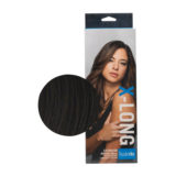 Hairdo Gewellte Extension Dunkelbraun 58cm - gewellte Verlängerung