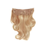 Hairdo Curl Back Extension Aschblond 41cm - Verlängerung mit Wellen und natürlichen Stufen