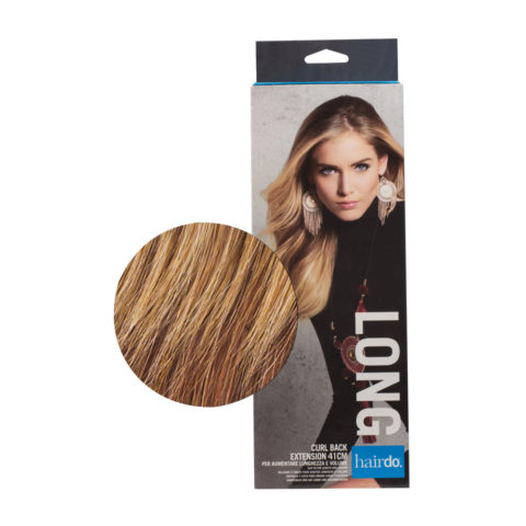 Hairdo Curl Back Extension Rötliches Blond 41cm - Verlängerung mit Wellen und natürlichen Stufen