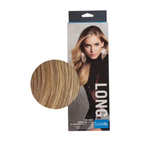 Hairdo Curl Back Extension Warmes Blond 41cm - Verlängerung mit Wellen und natürlichen Stufen