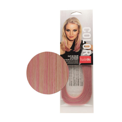 Hairdo Clip-In Color Extension Rosa 36cm - Clip-Verlängerung