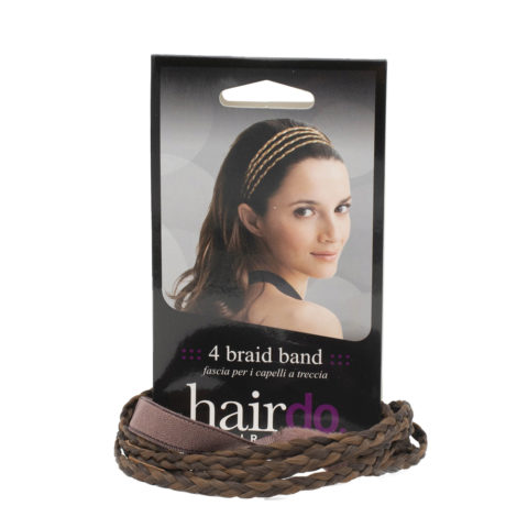 Hairdo 4 Braid Band Mittel/hell goldbraun - elastische Haarbänder