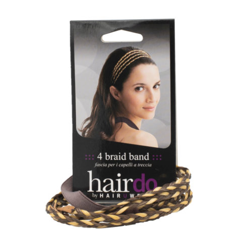 Hairdo 4 Braid Band Hellbraun / Mittelblond - elastische Haarbänder