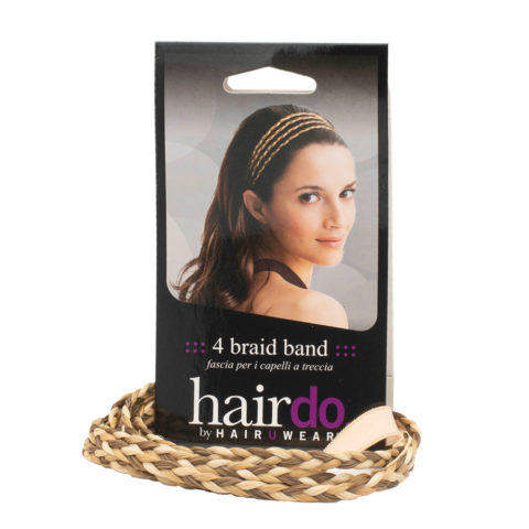 Hairdo 4 Braid Band Aschblond / Hellbraun - elastische Haarbänder