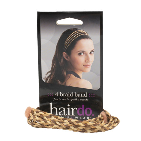 Hairdo 4 Braid Band Mittelblond / Rötlich - elastische Haarbänder