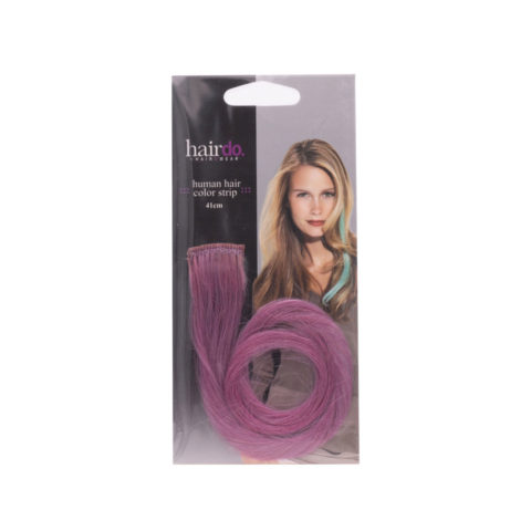 Hairdo Color Strip Lila 3x41cm -  colorierte Haarverlängerung