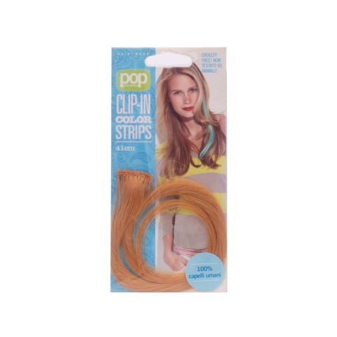 Hairdo Color Strip Gold 3x41cm -  colorierte Haarverlängerung