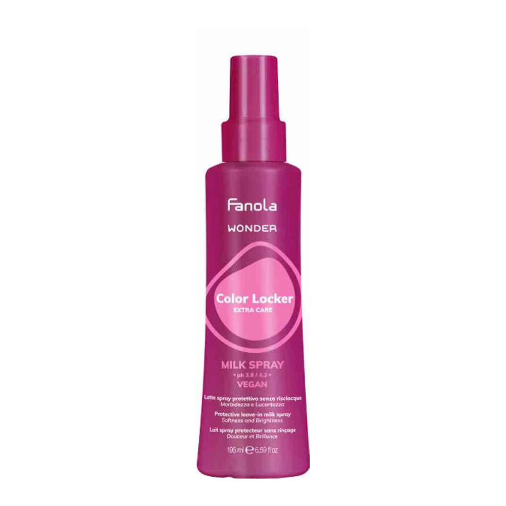 Fanola Wonder Color Locker Milk Spray 195ml - schützende Sprühmilch ohne Spülung