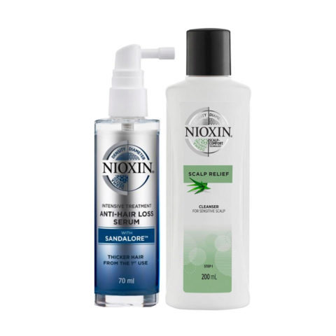 Scalp Relief Shampoo 200ml Anti Hairloss Treatment 70ml