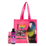 Crazy Color Candy Floss no 65, 100ml Shampoo Pink 250ml + Shopper Tasche gratis dazu