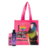 Crazy Color Hot Purple no 62, 100ml Shampoo Purple 250ml + Shopper Tasche gratis dazu