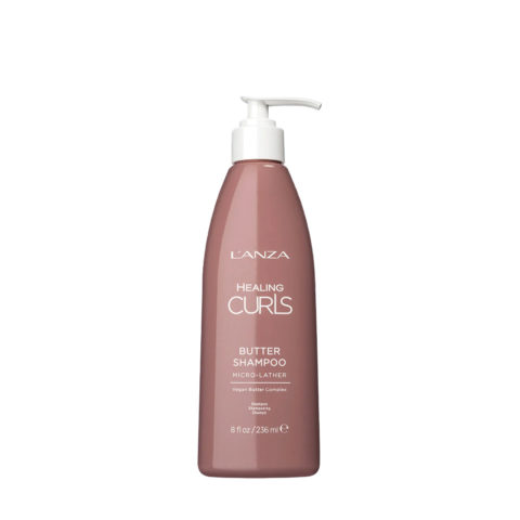 L' Anza Healing Curls Butter Shampoo 236ml - nährendes Shampoo für lockiges Haar