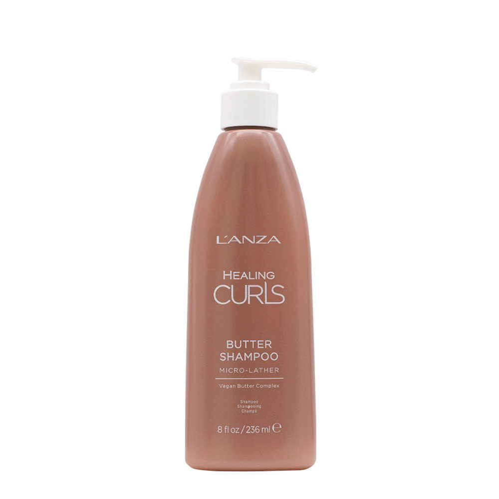 L' Anza Healing Curls Butter Shampoo 236ml - nährendes Shampoo für lockiges Haar