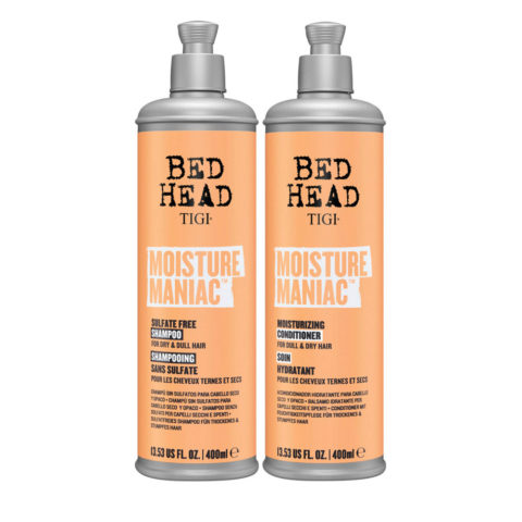 Bed Head Moisture Maniac Shampoo 400ml Conditioner 400ml