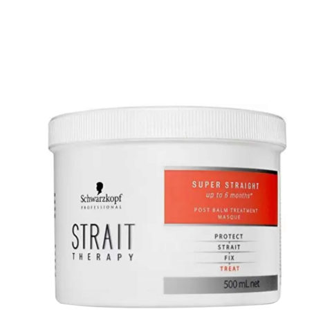 Schwarzkopf Strait Therapy Post Balm Treatment Masque 500ml - Behandlung nach der Haarglättung