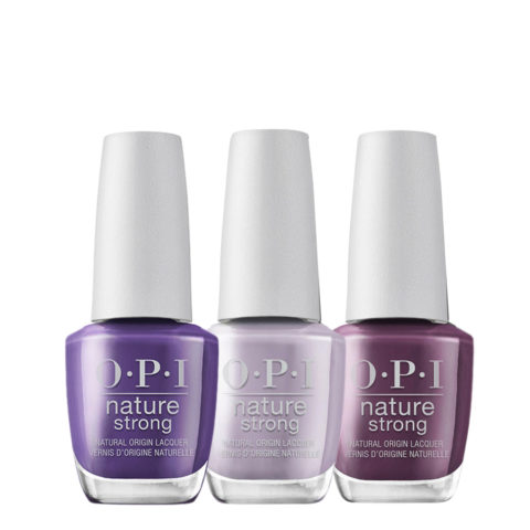 OPI Nature Strong NAT023 Eco-Maniac 15ml NAT028 Right As Rain 15ml NAT025 A Great Fig World 15ml