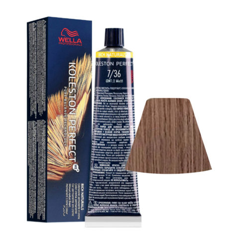 Koleston Perfect Me+ Rich Naturals 7/36 Mittleres Goldviolettblond 60 ml  - permanente Färbung