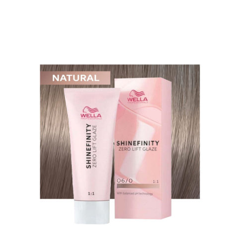 Shinefinity Natural Base 06/0 Natürliches Dunkelblond 60 ml – demi-permanente Farbe