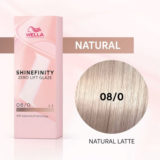 Wella Shinefinity 08/0 Natürliches Hellblond 60ml - demi-permanente Haarfarbe