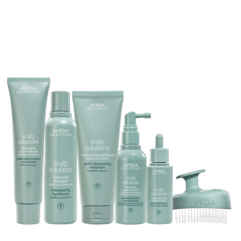 Scalp Solutions Treatment 150ml Shampoo 200ml Conditioner 200ml  Protective Mist 100ml Serum 50ml Scalp Massager
