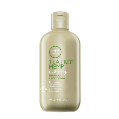 Tea Tree Hemp Restoring Shampoo & Body Wash 300ml - Reinigungsmittel 2 in 1