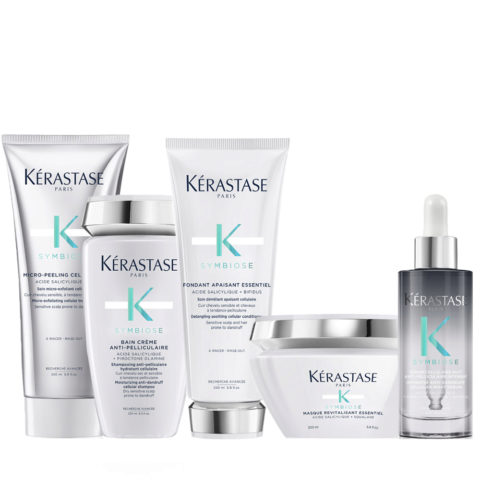 Kerastase Symbiose Peeling 200ml Anti-Pelliculaire Shampoo 250ml Conditioner 200 ml Masque 200ml Serum 90ml