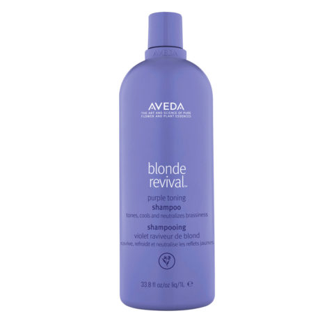 Aveda Blonde Revival Purple Toning Shampoo 1000ml - Anti Gelbes Shampoo