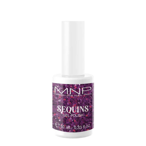 Mesauda MNP Sequins GP 302 - Royal Croquet 10ml  - semi-permanenter Nagellack