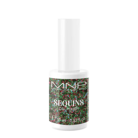 Mesauda MNP Sequins GP 305 All Mad Here 10ml  - semi-permanenter Nagellack