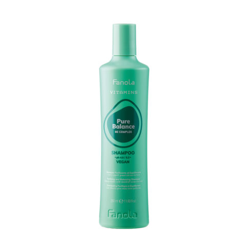 Fanola Vitamins Pure Balance Be Complex Shampoo 350ml - ausgleichendes, reinigendes Shampoo