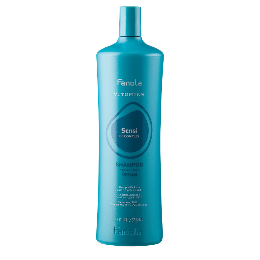 Fanola Vitamins Sensi Be Complex Shampoo 1000ml - Shampoo für empfindliche Kopfhaut