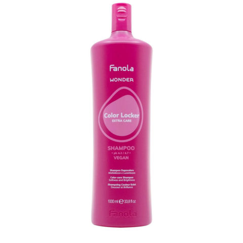 Fanola Wonder Color Locker Shampoo 1000ml - Shampoo für coloriertes Haar