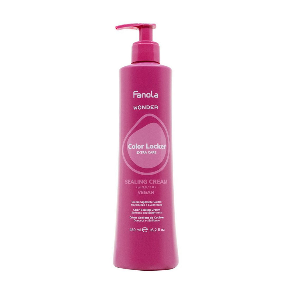 Fanola Wonder Color Locker Sealing Cream 480ml - Farbversiegelungscreme