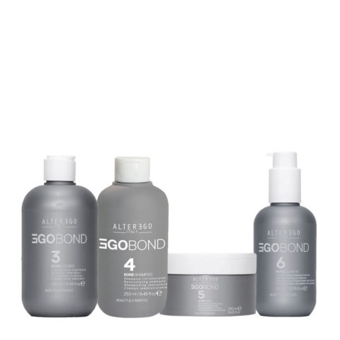 Alterego EgoBond 3 Locker 250ml 4 Shampoo 250ml 5 Mask 250ml 6 Conditioner 200ml