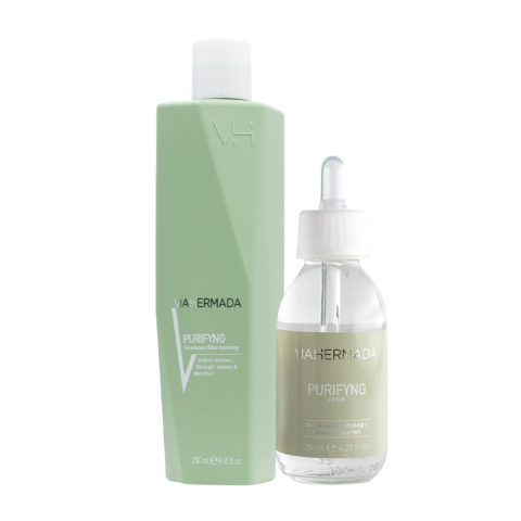 VIAHERMADA Purifyng Shampoo 250ml Lotion 125ml