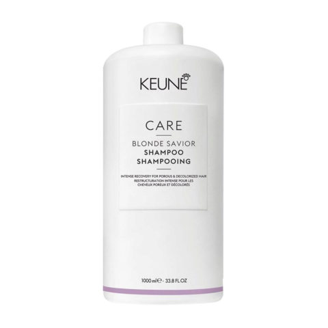 Keune Care Line Blonde Savior Shampoo 1000ml - Shampoo für gebleichtes Haar