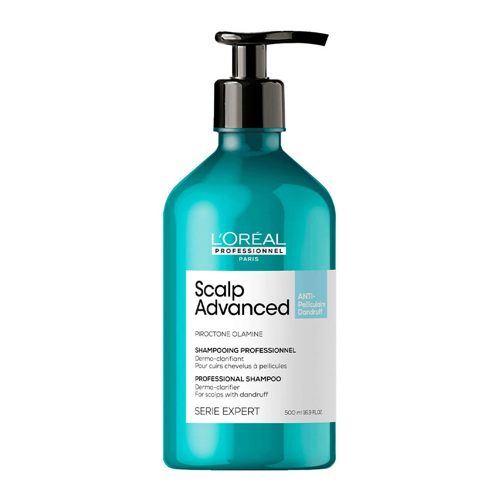 L'Oreal Professionnel Paris Scalp Advanced Anti-Dandruff Shampoo 500ml - Anti-Schuppen-Shampoo