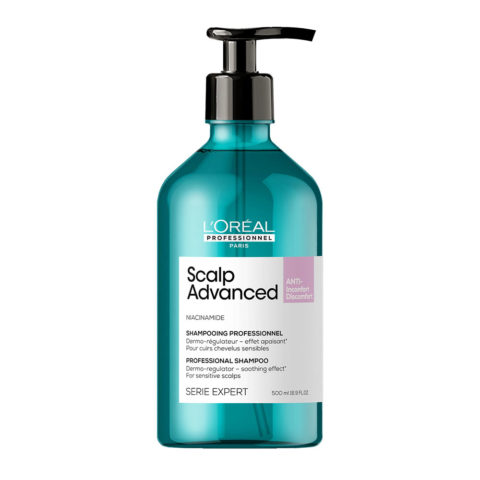 L'Oreal Professionnel Paris Scalp Advanced Anti-Discomfort Shampoo 500ml - beruhigendes Shampoo