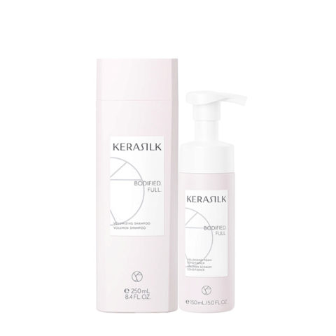 Kerasilk Essentials Volumizing Shampoo 250ml Foam Conditioner 150ml