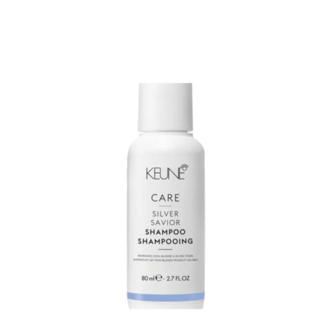 Keune Care Line Silver Savior Shampoo 80ml - antigelb shampoo