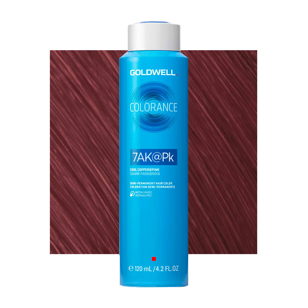 7AK@Pk Goldwell Colorance Can Cool Copper@Pink 120ml - Demi-permanente Färbung