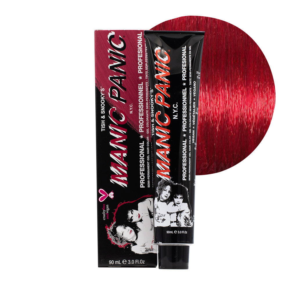Manic Panic Professional Gel Color Red Velvet 90ml - Semi-permanente Farbe